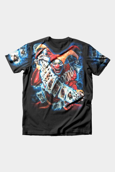 Crazy Joker full expression t-shirt
