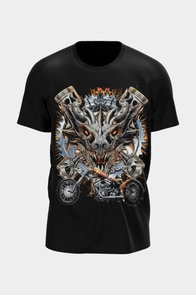 Biker dragon t-shirt