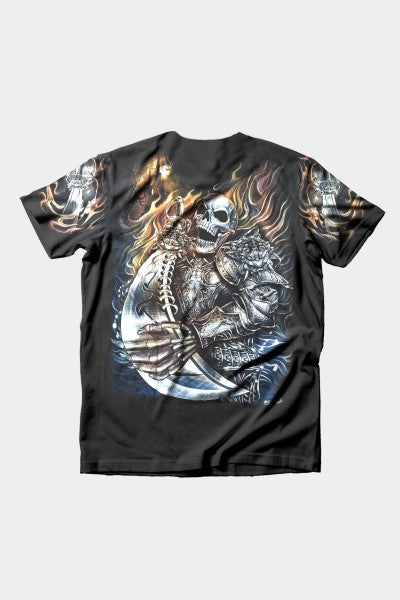 Warrior Skull Full Expression T-Shirt