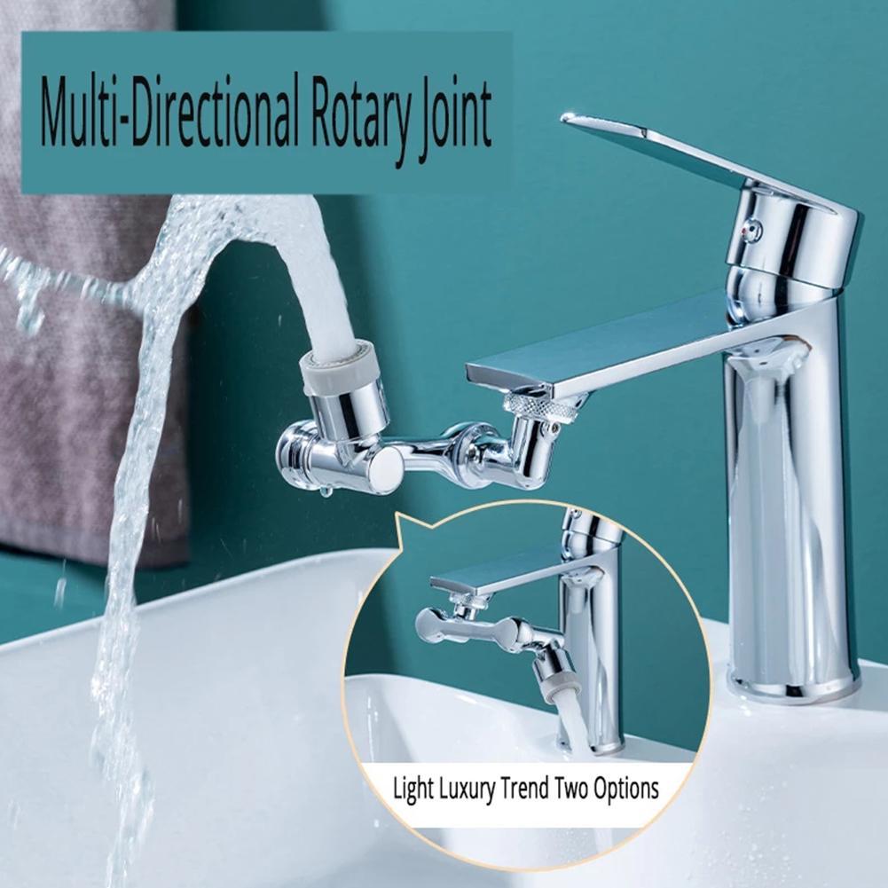 Universal 1080 Swivel Faucet Aerator Multifunction Faucet Extender Universal Swivel Splash Resistant Shower